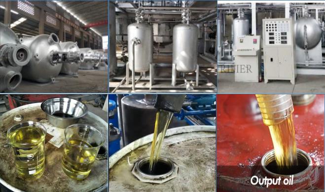 廢機油蒸餾汽柴油處理后油品 廢機油蒸餾汽柴油處理后油品